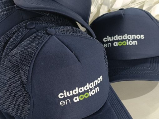 Gorras para Acción Ciudadana